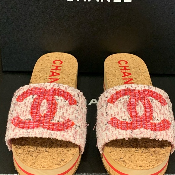 SOLD-Authentic Chanel Mules - Picture 3 of 6